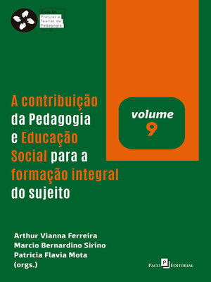 cover image of A contribuição da pedagogia e educação social para a formação integral do sujeito